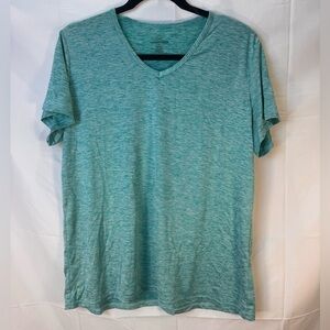 Real Essentials Teal Relaxed T-Shirt Size XL